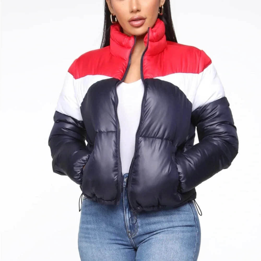 Rain wont stop me puffer jacket - Picture 3 of 6